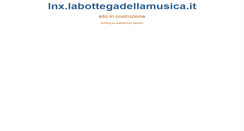 Desktop Screenshot of lnx.labottegadellamusica.it